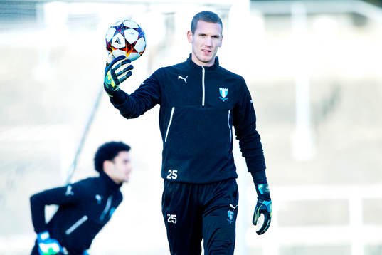 Malmö FFs målvakt Robin Olsen