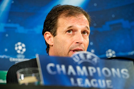 Juventus tränare Massimiliano Allegri