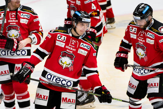Malmö Redhawks Johan Ivarsson deppar