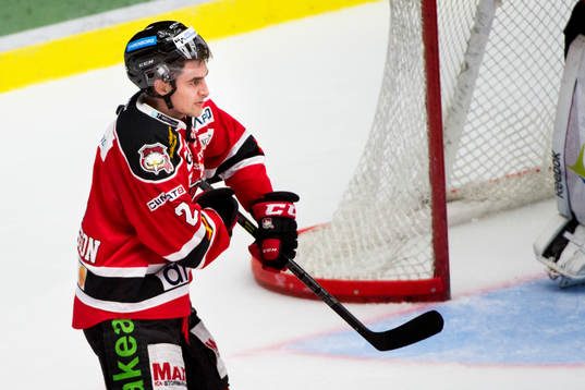 Malmö Redhawks Nils Andersson deppar