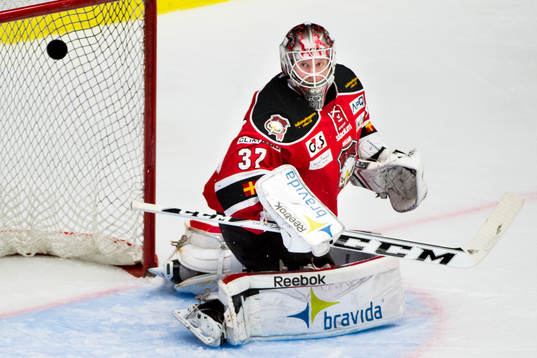 Malmö Redhawks målvakt Jonas Gunnarsson