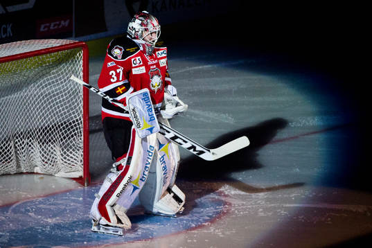Malmö Redhawks målvakt Jonas Gunnarsson