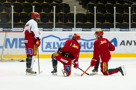 Modos  Donald Brashear , Adrian Kempe och William Nylander