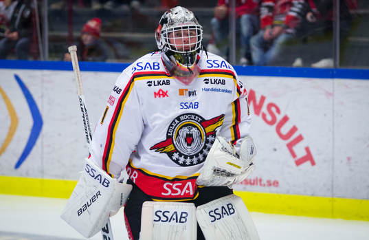 Luleås målvakt Daniel Larsson