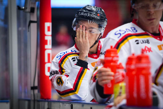 Luleås Johan Forsberg deppar