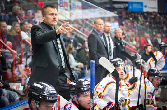 Luleås tränare Joakim Fagervall deppar