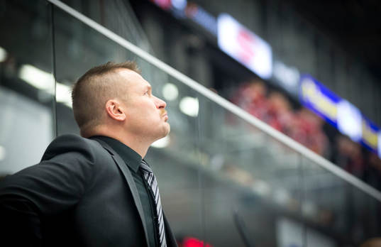 Luleås tränare Joakim Fagervall deppar