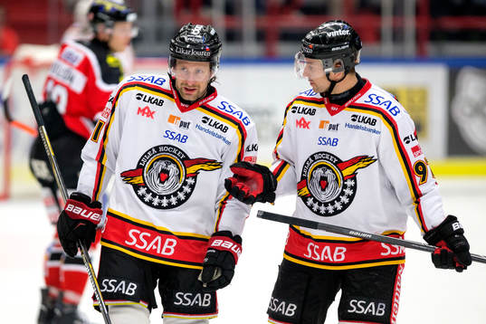 Luleås Jonathan Granström och Johan Forsberg deppar