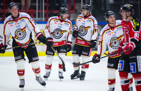 Luleås Jonathan Granström och Per Ledin deppar