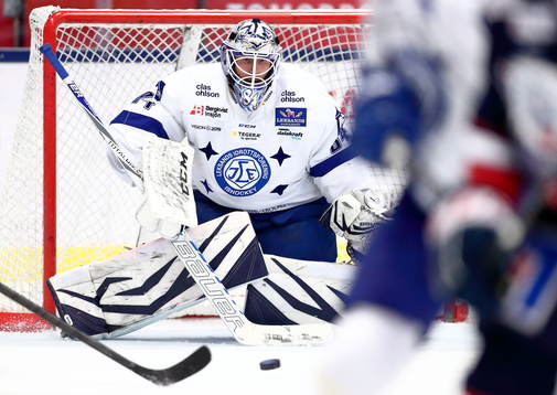 Leksands målvakt Joakim Lundström