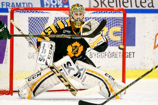 Skellefteås målvakt Erik Hanses