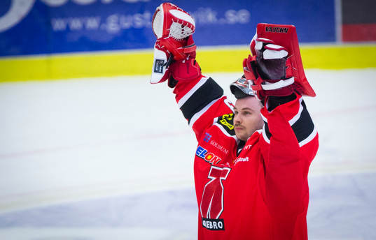 Örebros målvakt Julius Hudacek höll nollan