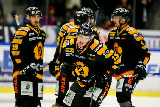 Skellefteås Mikko Lehtonen, Andrew Calof , Rob Schremp och