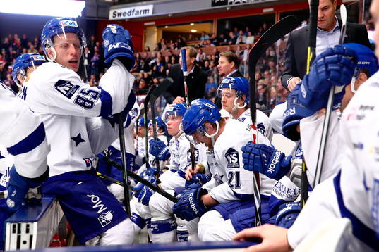 Leksands spelare deppar