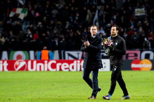 s sportchef Daniel Andersson och Matias Concha