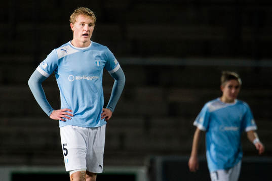 Malmö FFs Franz Brorsson deppar
