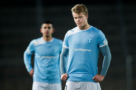 Malmö FFs Freddie Brorsson deppar