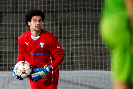 Malmö FFs målvakt Sixten Mohlin