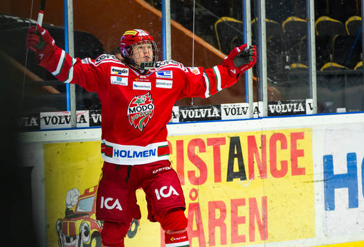 Modos Carl Grundström gjorde mål