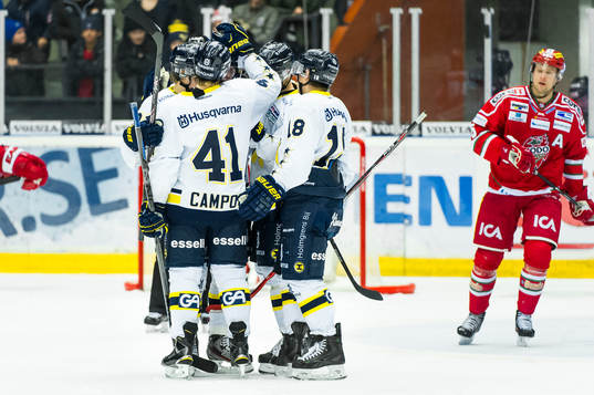 s Kevin Fiala gör HV71:s första mål
