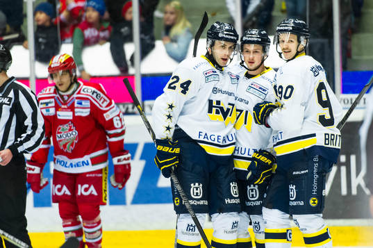 s Erik Christensen gör HV71:s andra mål