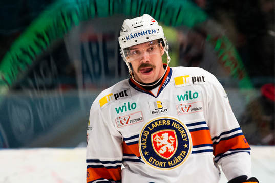 Växjös Teemu Laakso deppar
