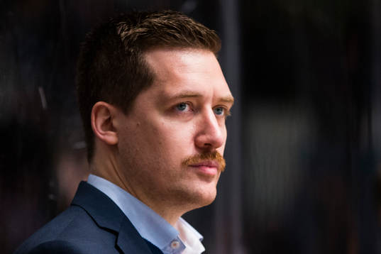 Växjös tränare Sam Hallam