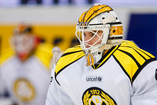 Brynäs målvakt Felix Sandström