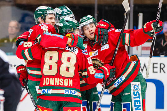 Frölundas Christian Bäckman, Andreas Johnson och Max