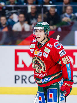 Frölundas Andreas Johnson jublar