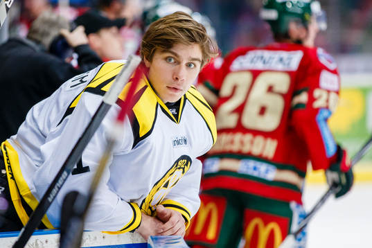 Brynäs målvakt Felix Sandström