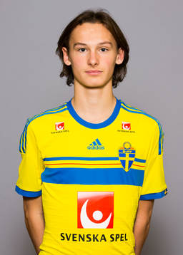 Hjalmar Ekdal, som spelar i P16/98-landslaget