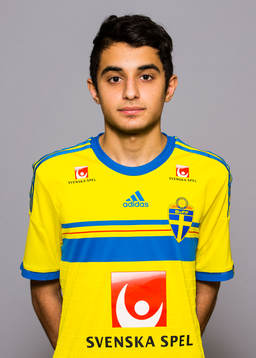 Karvan Ahmadi, som spelar i P16/98-landslaget