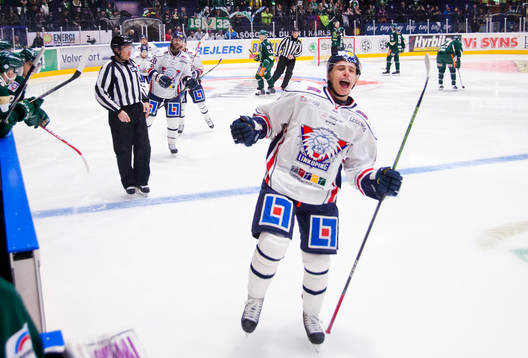 Linköpings Jakub Vrana jublar