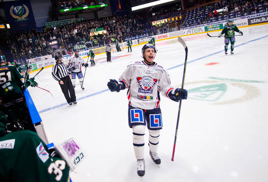 Linköpings Jakub Vrana jublar
