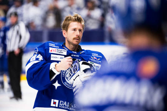 Leksands målvakt Joakim Lundström