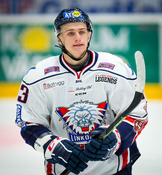 Linköpings Jakub Vrana satte
