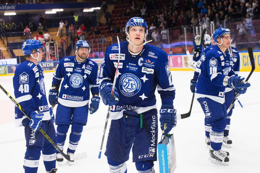 Leksands Tomi Sallinen, Jonas Frögren, Johan Ryno och
