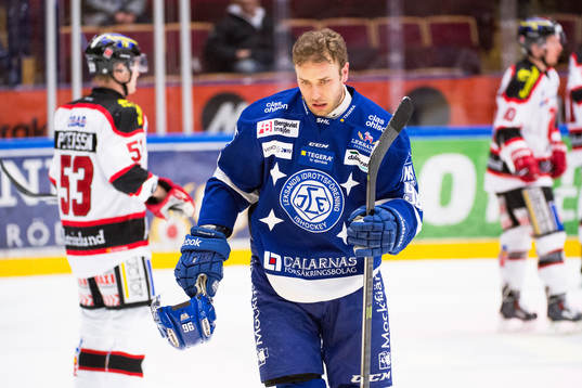 Leksands Fabian Brunnström deppar