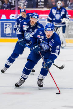 Leksands Mattias Ritola och Jens Bergenström