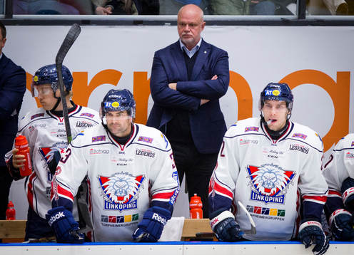 Linköpings tränare Roger Melin
