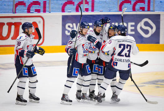 Linköpings Magnus Johansson gör 3-4 och jublar