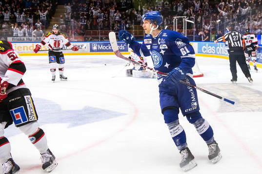 Leksands Johan Ryno jublar