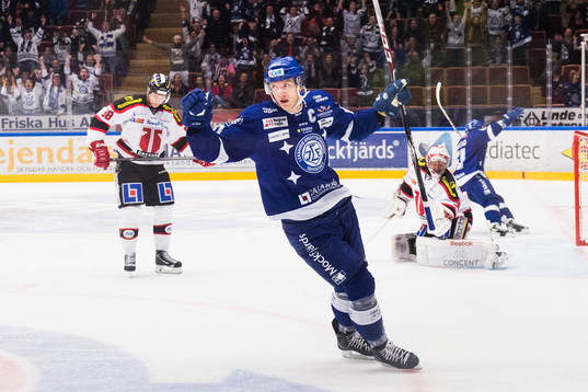 Leksands Johan Ryno jublar