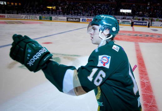 Färjestads Joakim Nygård jublar