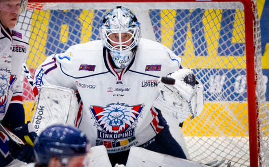 Linköpings målvakt David Rautio