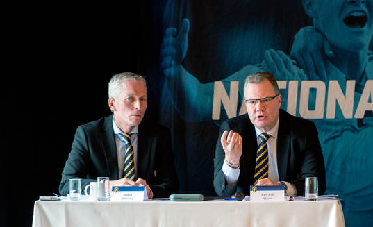 Karl-Erik Nilsson och Håkan Sjöstrand
