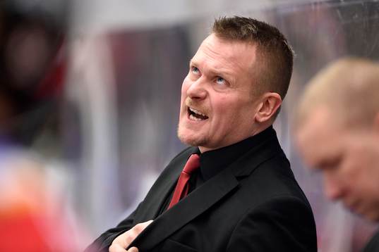 Luleås huvudtränare Joakim Fagervall är upprörd
