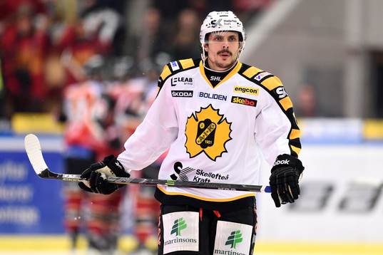 Skellefteås Daniel Widing deppar