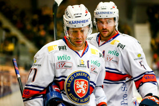 Växjös Tomi Kallio och Noah Welch